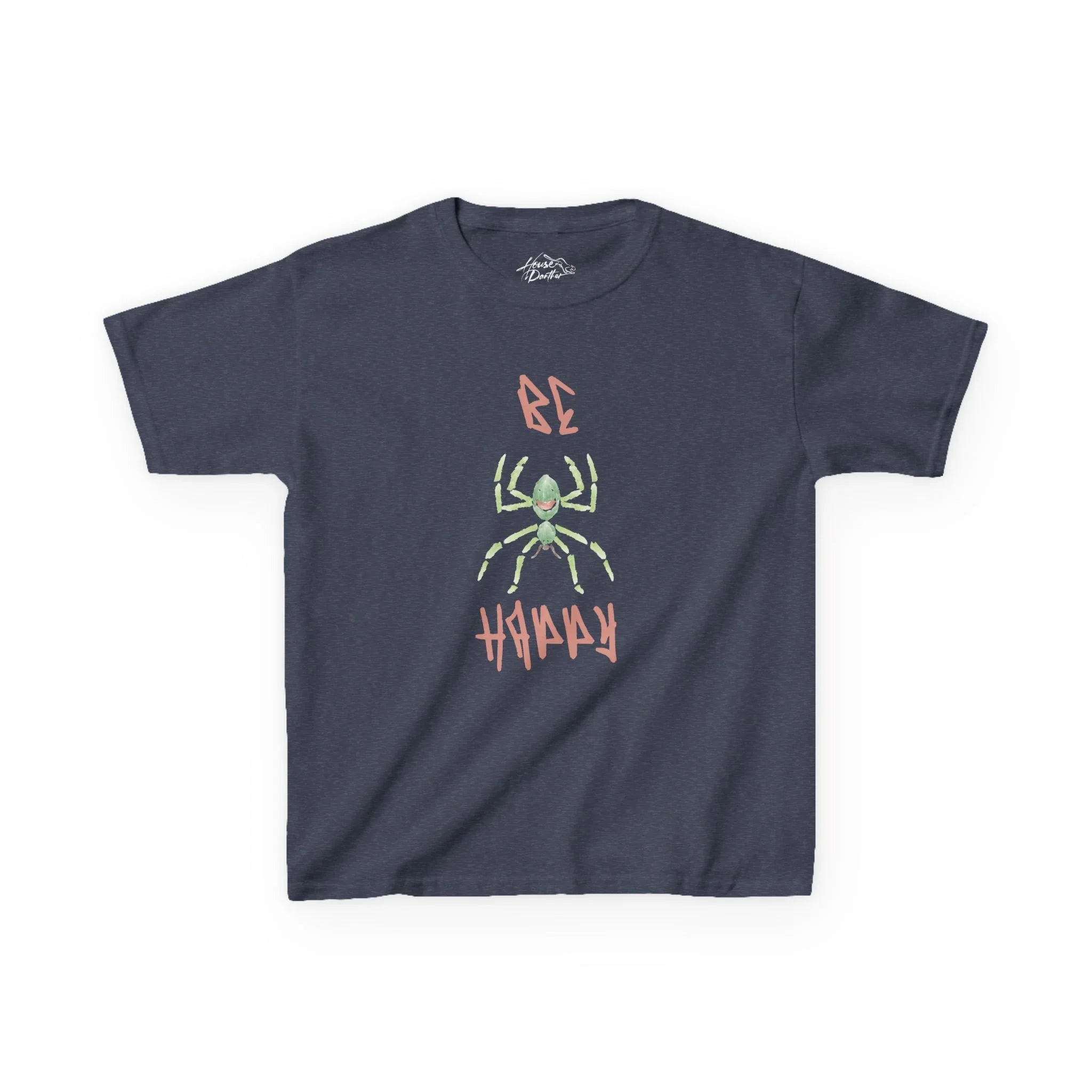 Naturalist Tee - Happy Face Spider - House Panther