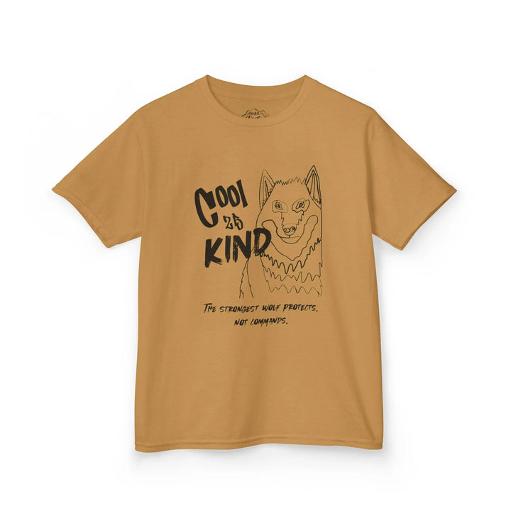 Expressive Tee -  Real Wolves Lead with Care - House Panther