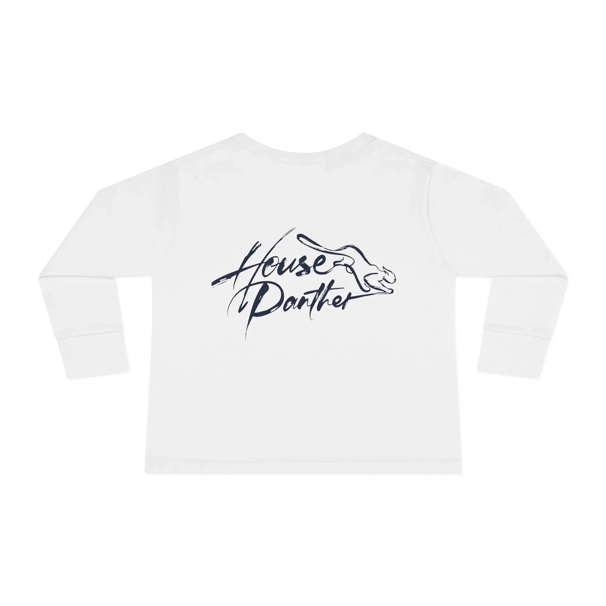Toddler Long Sleeve - A Boy who loves cats - House Panther