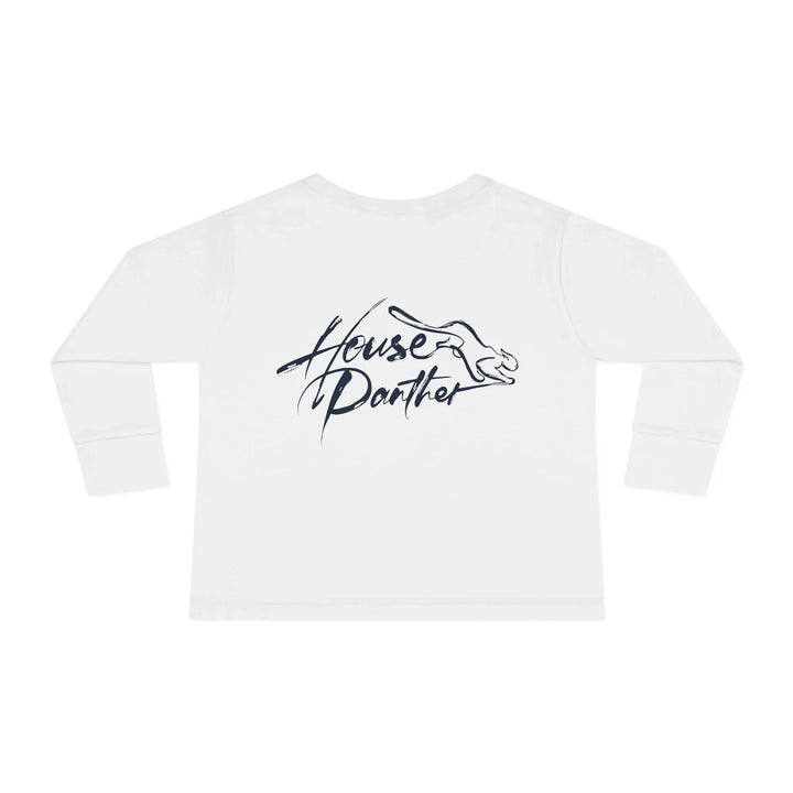 Toddler Long Sleeve - A Boy who loves cats - House Panther
