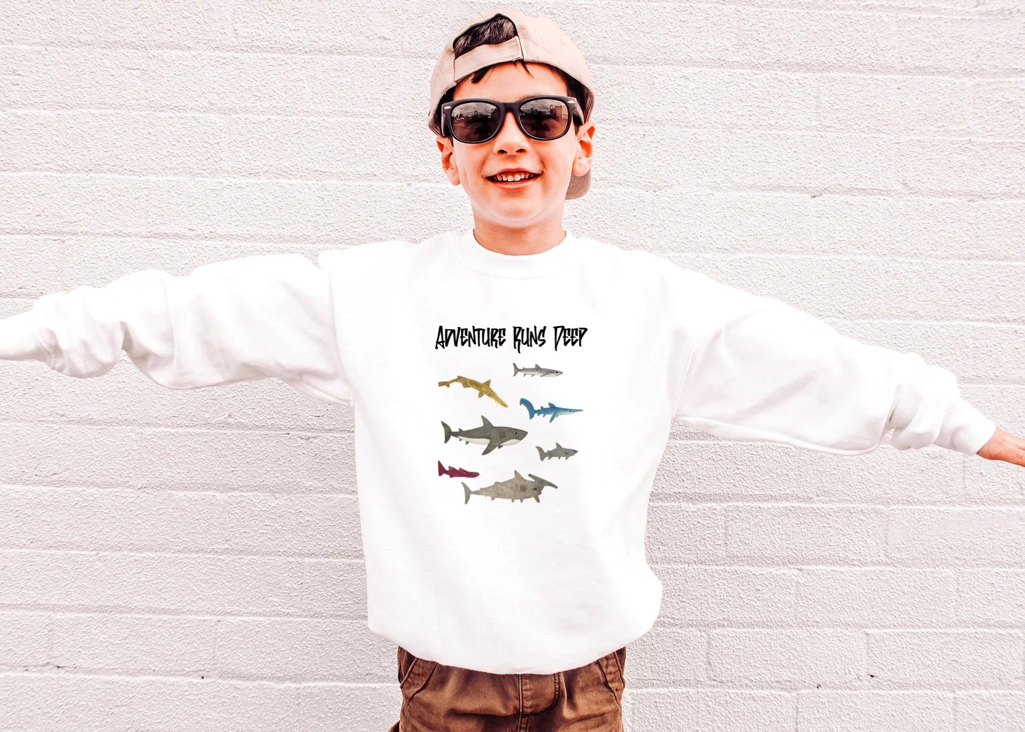 Naturalist Sweatshirt - Adventure Runs Deep - House Panther